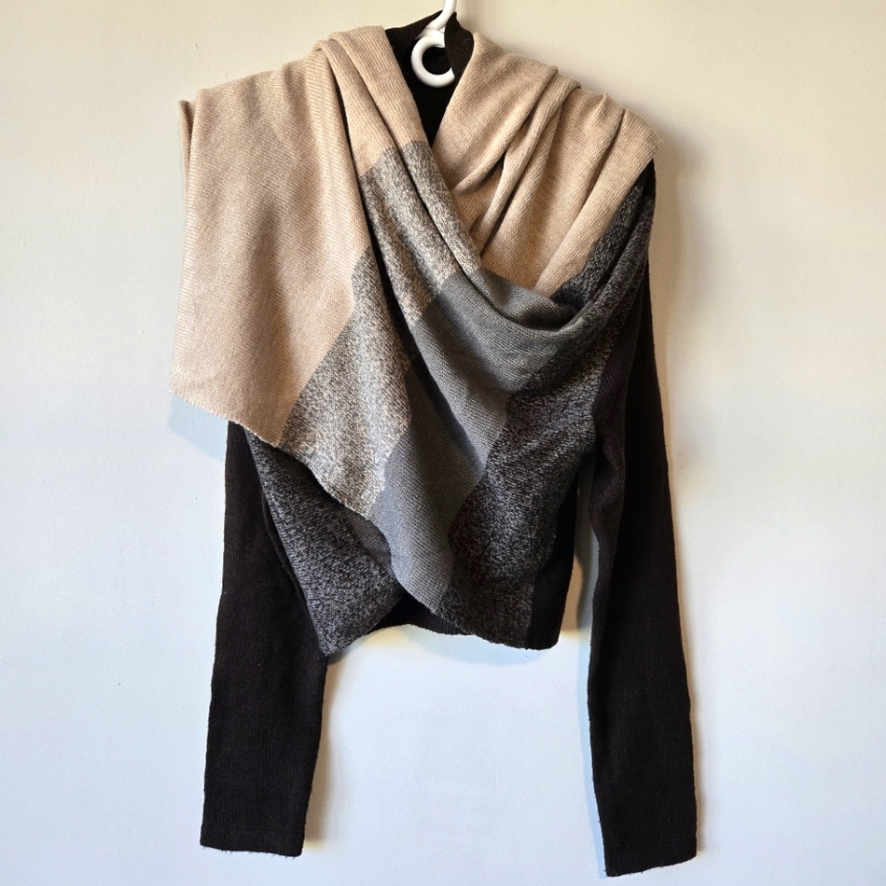 Elegant Color Block Sweater